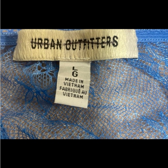 Urban Outfitters Blue Sheer Maxi Skirt - Picture 5 of 6
